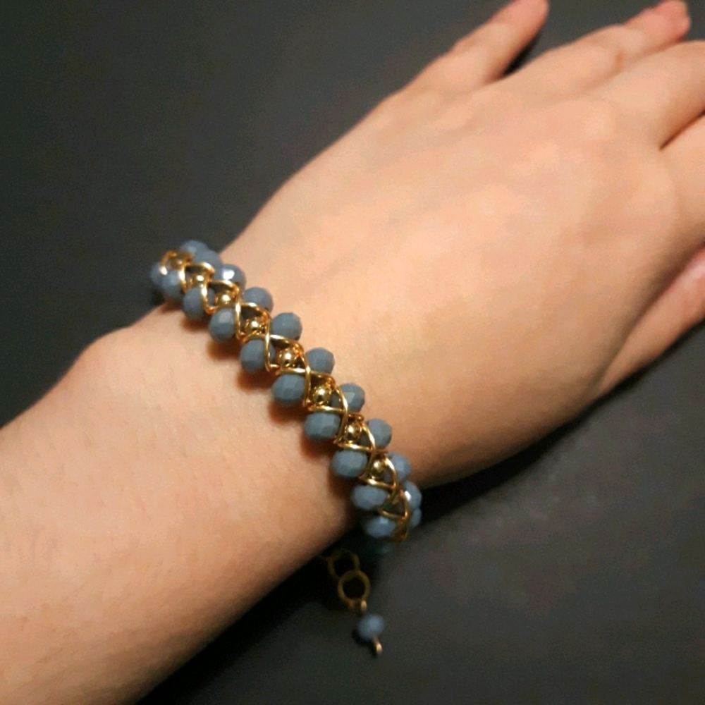 Beaded Wire Bracelet